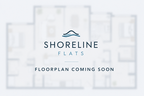 Floor plan for 1 bed, 1 bath, 729 sqft